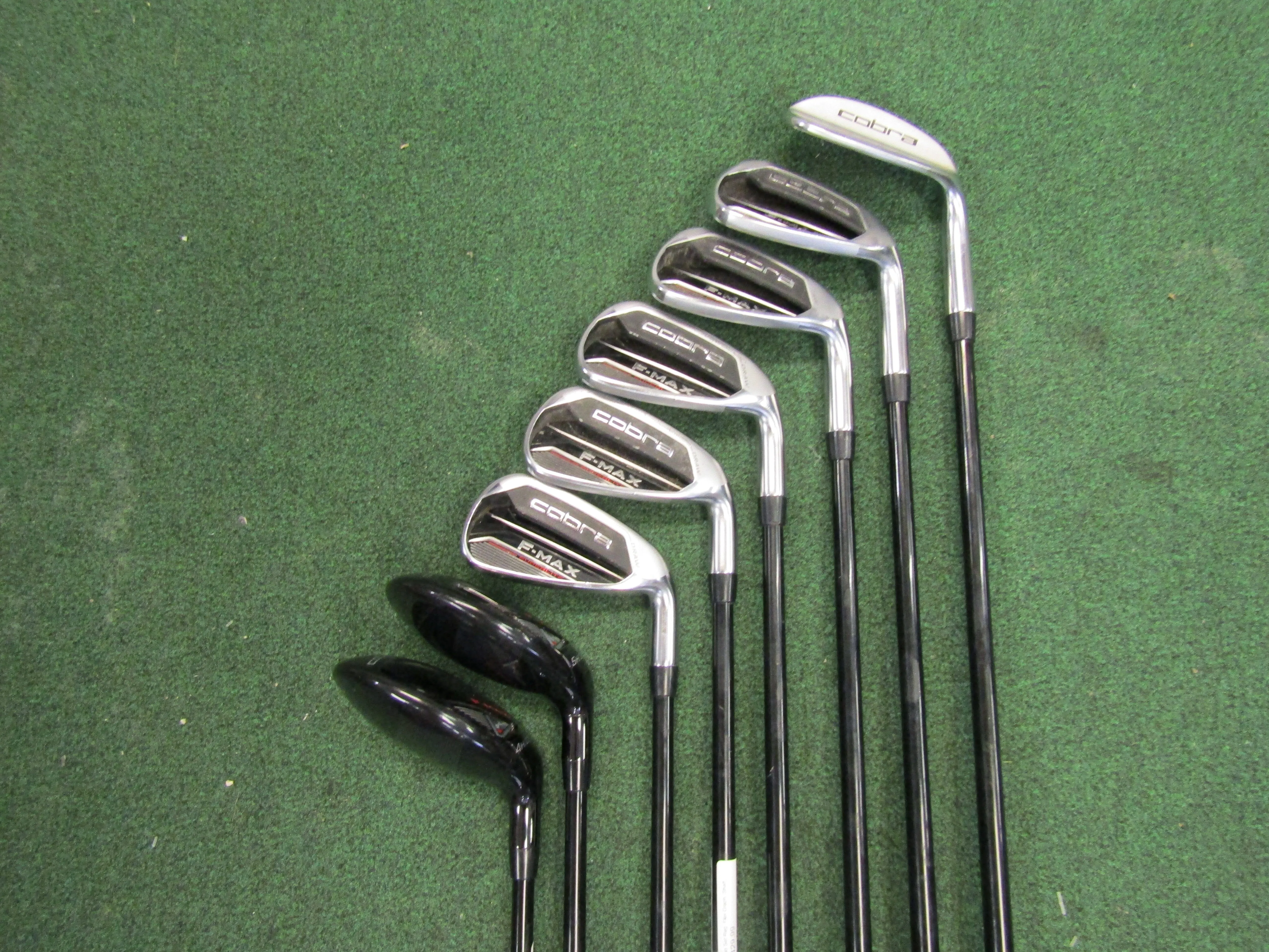 Cobra F-Max Superlite Draw Combo Graphite Iron Set Reg. Flex Graph. Shafts MRH