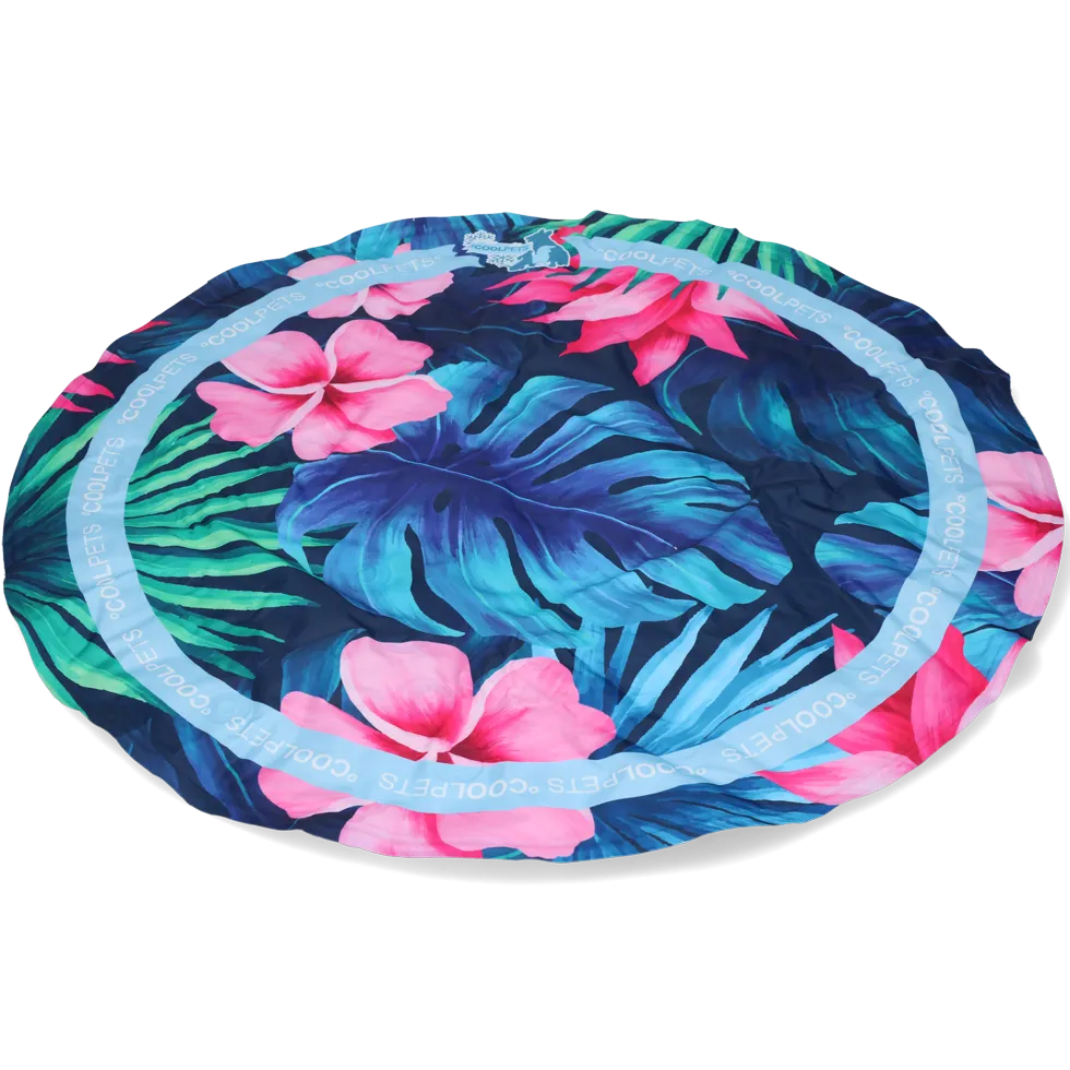 CoolPets Tropical Premium Cooling Mat Flower