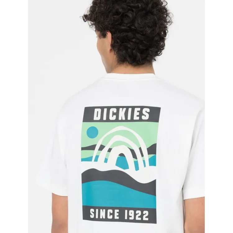 Dickies Baker City T-Shirt Uomo Maniche Corte Bianca