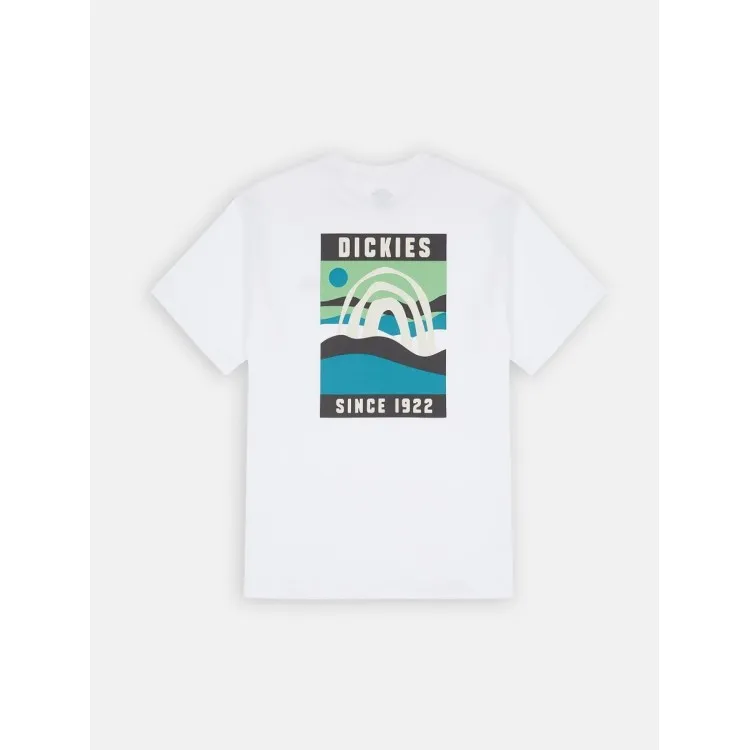 Dickies Baker City T-Shirt Uomo Maniche Corte Bianca