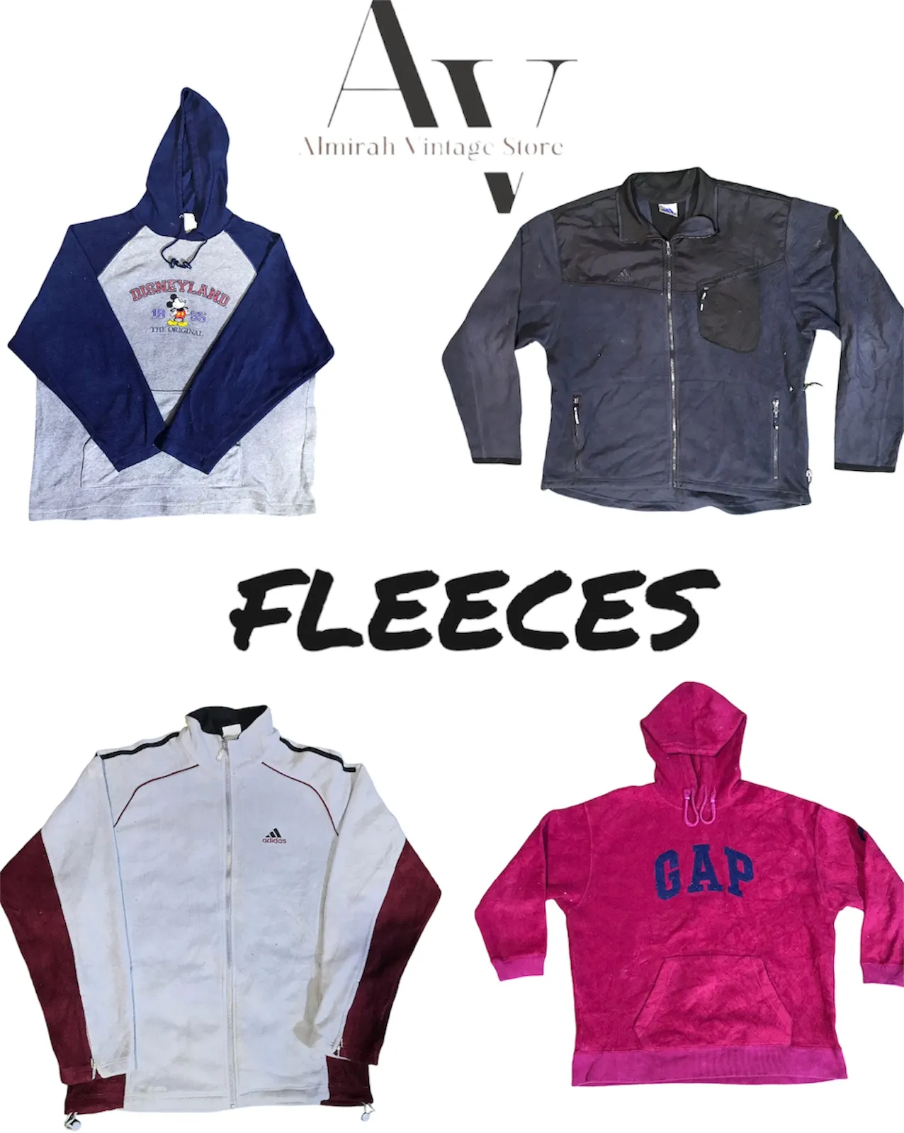 Disney,adidas,GAP,Nike,Reebok grade AB fleeces