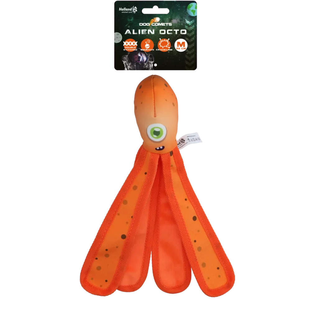 Dog Comets Alien Octo Orange M