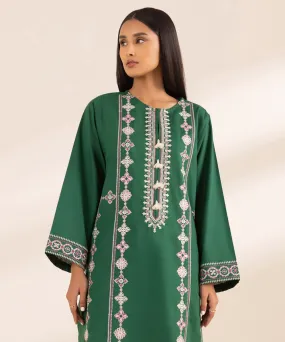 Embroidered Arabic Lawn Shirt