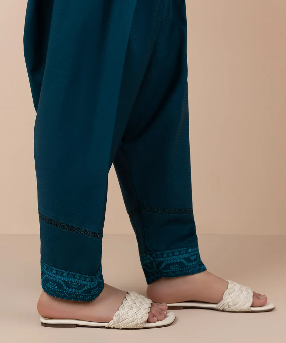 Embroidered Dobby Shalwar