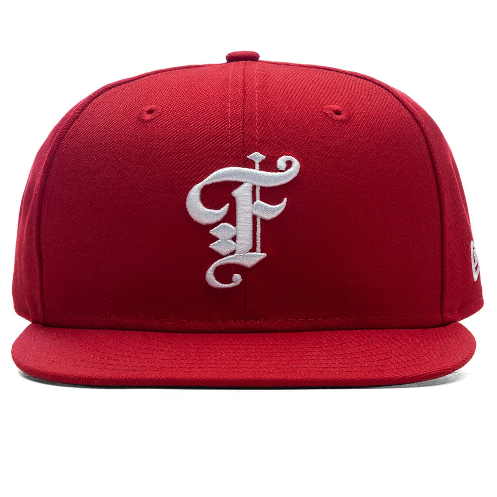 Feature x New Era 59FIFTY Fitted Wool - Red