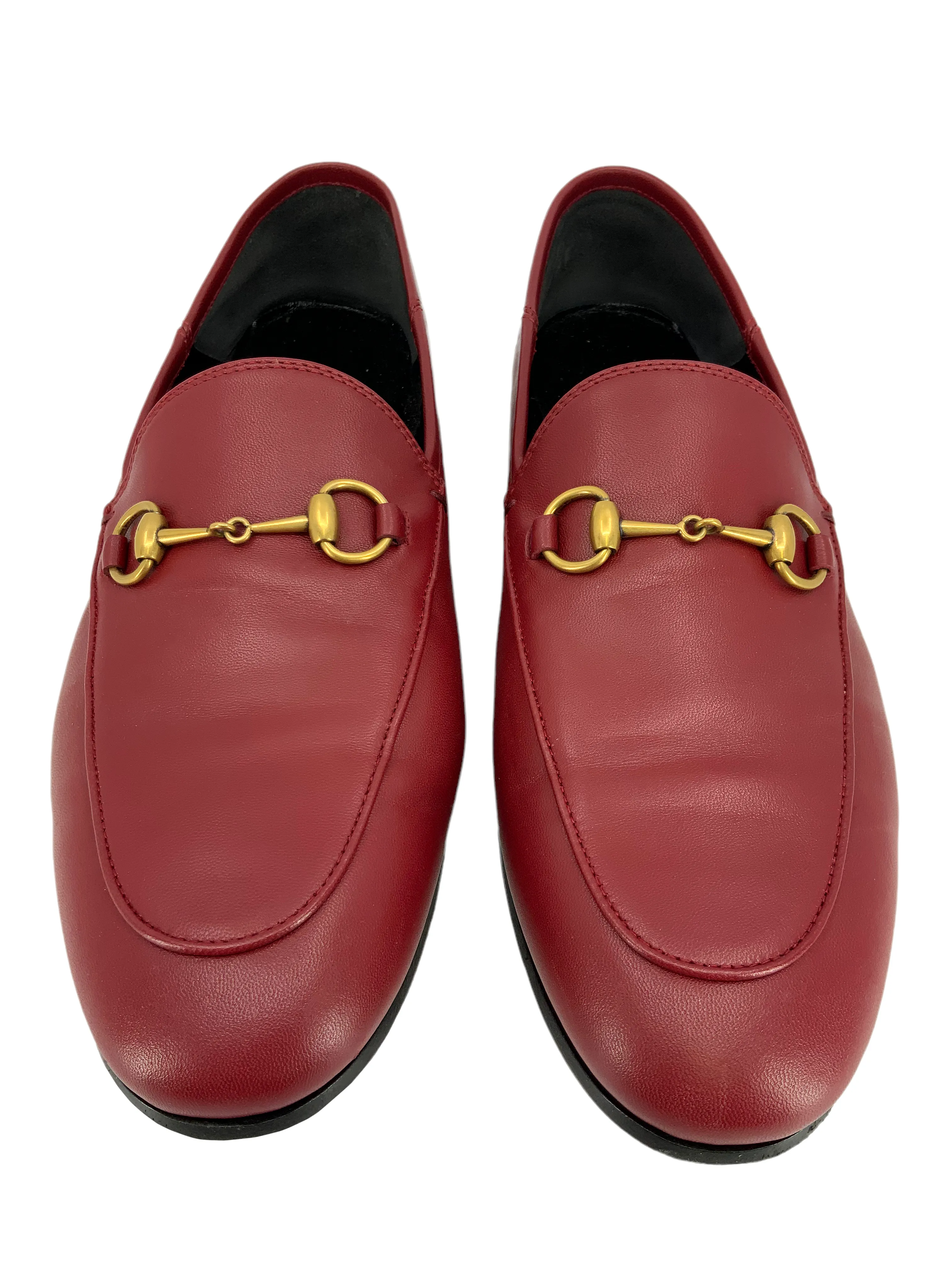 Gucci Agnello Plonge Horsebit Loafers Size 8.5