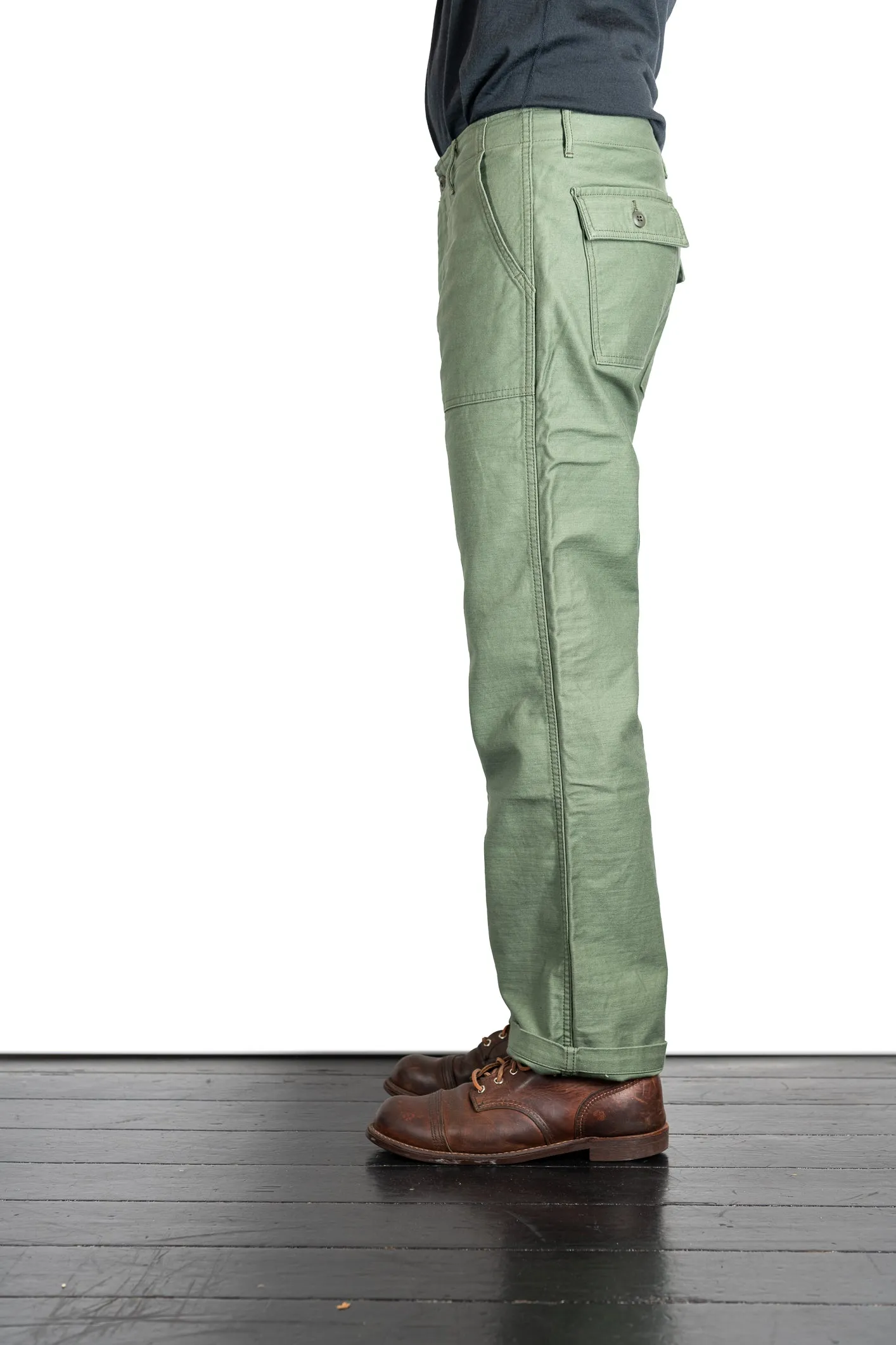 Japan Blue - Fatique Baker Pant Olive