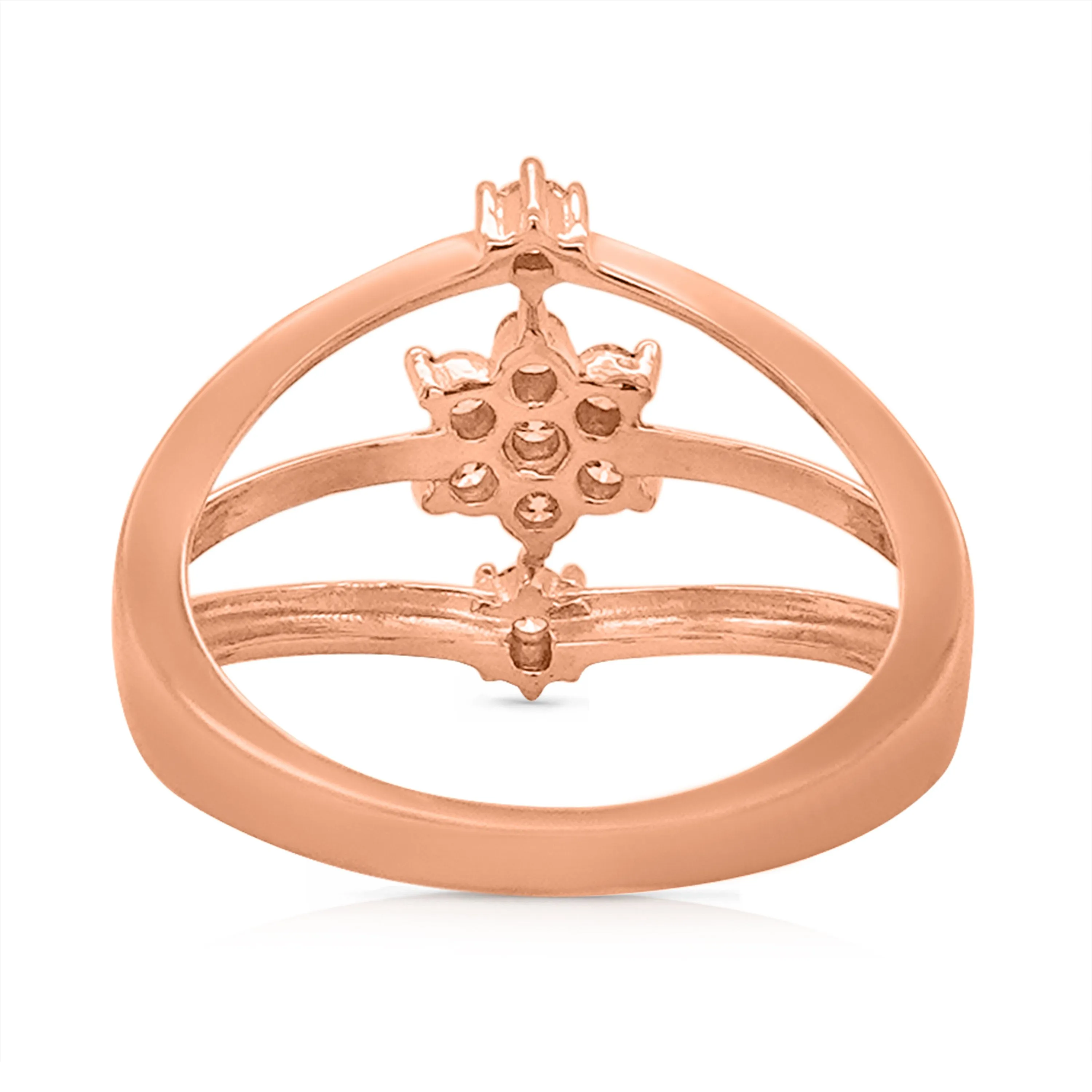 Kallati Diamond Eternal Ring in 14K Rose Gold