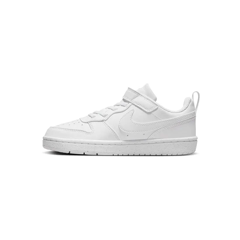 Kid's Preschool Court Borough Low Recraft White/White/White