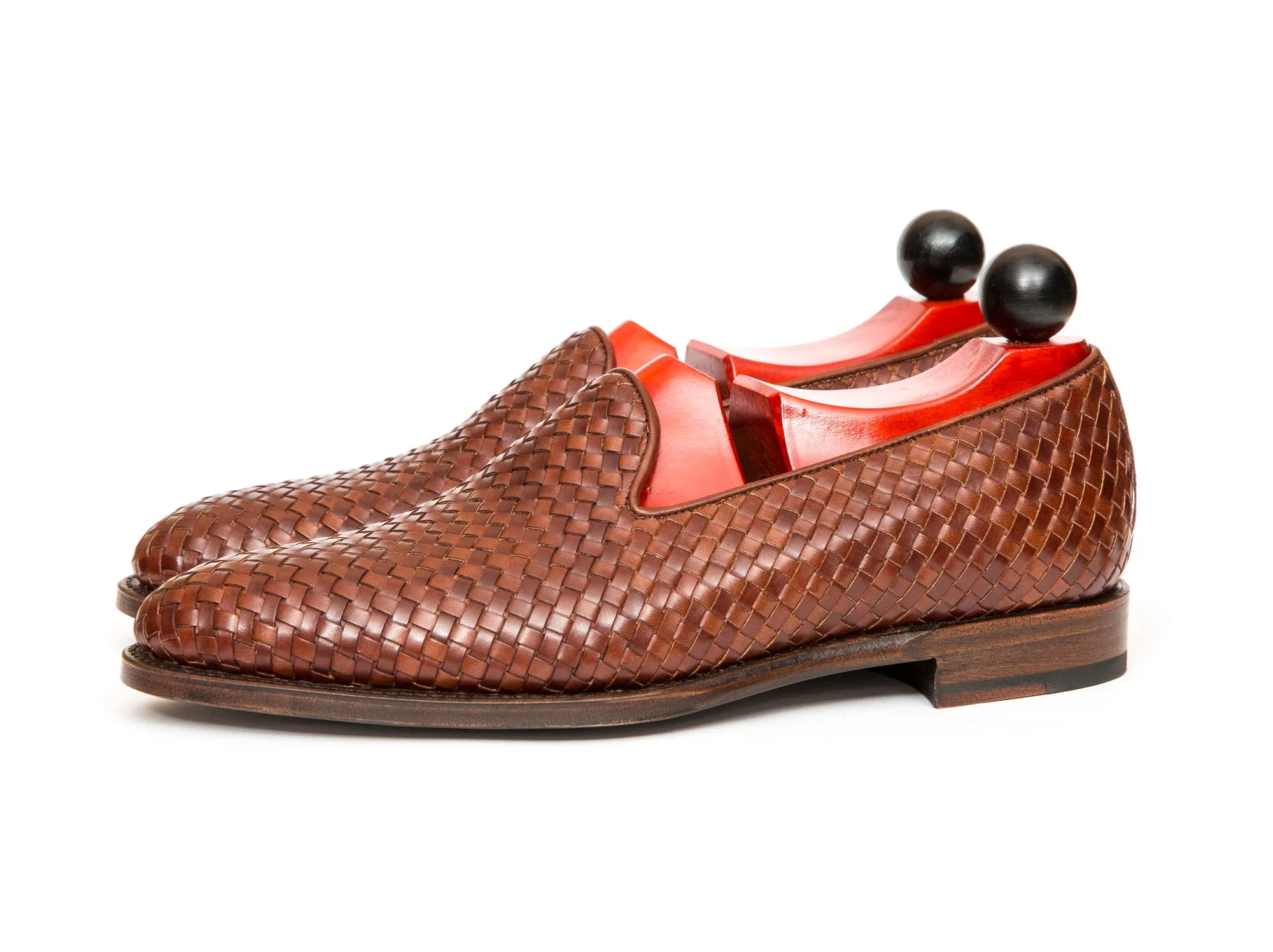 Laurelhurst II - MTO - Braided Gold Museum Calf - TMG Last - Antique Single Leather Sole