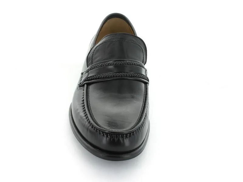 LOAKE Rome Moccasin shoe - Black