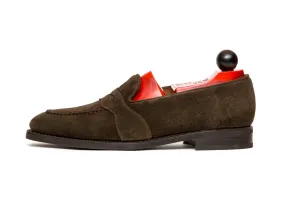 Madison - MTO - Moss Suede - LPB Last - City Rubber Sole