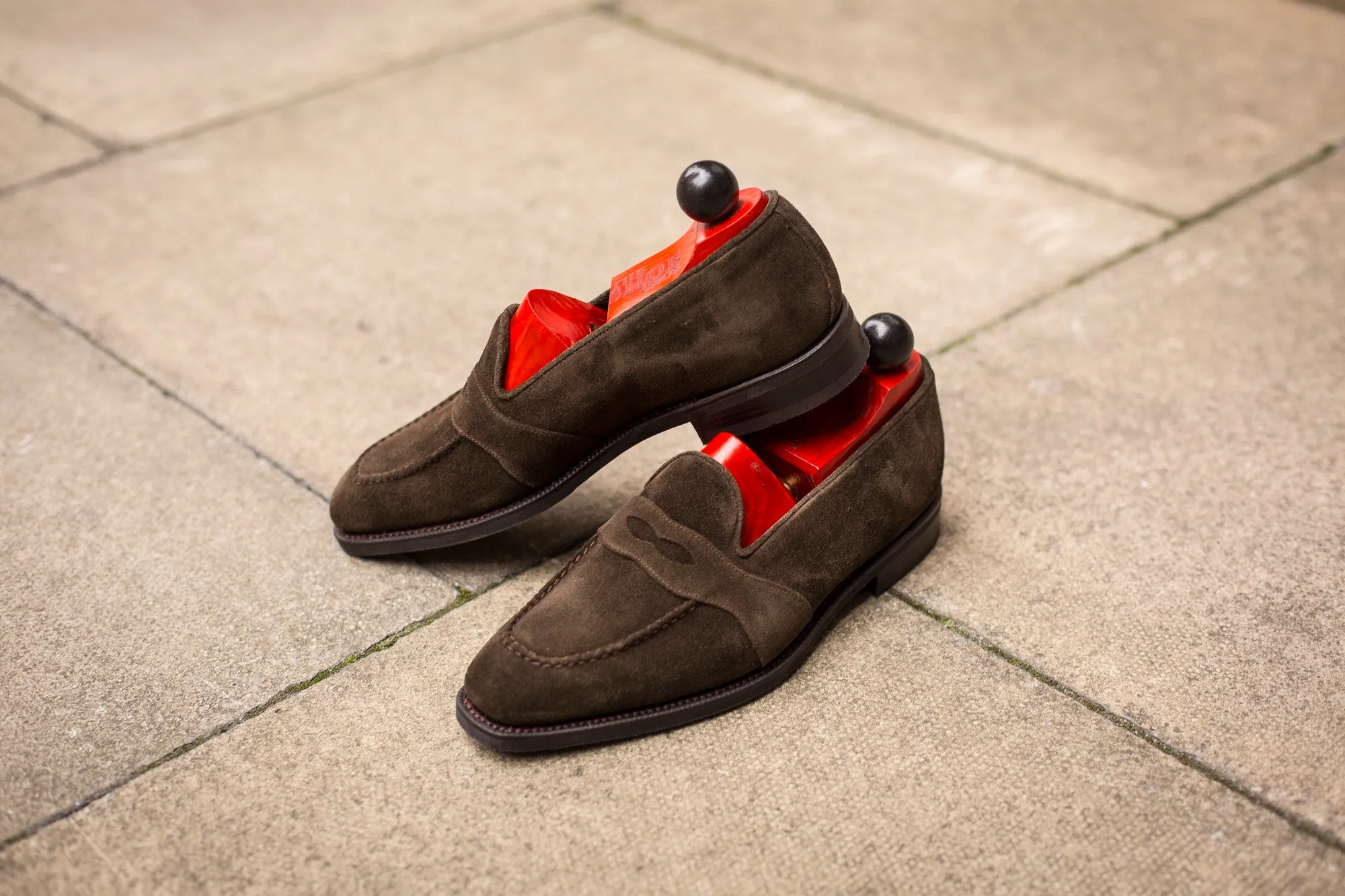 Madison - MTO - Moss Suede - LPB Last - City Rubber Sole