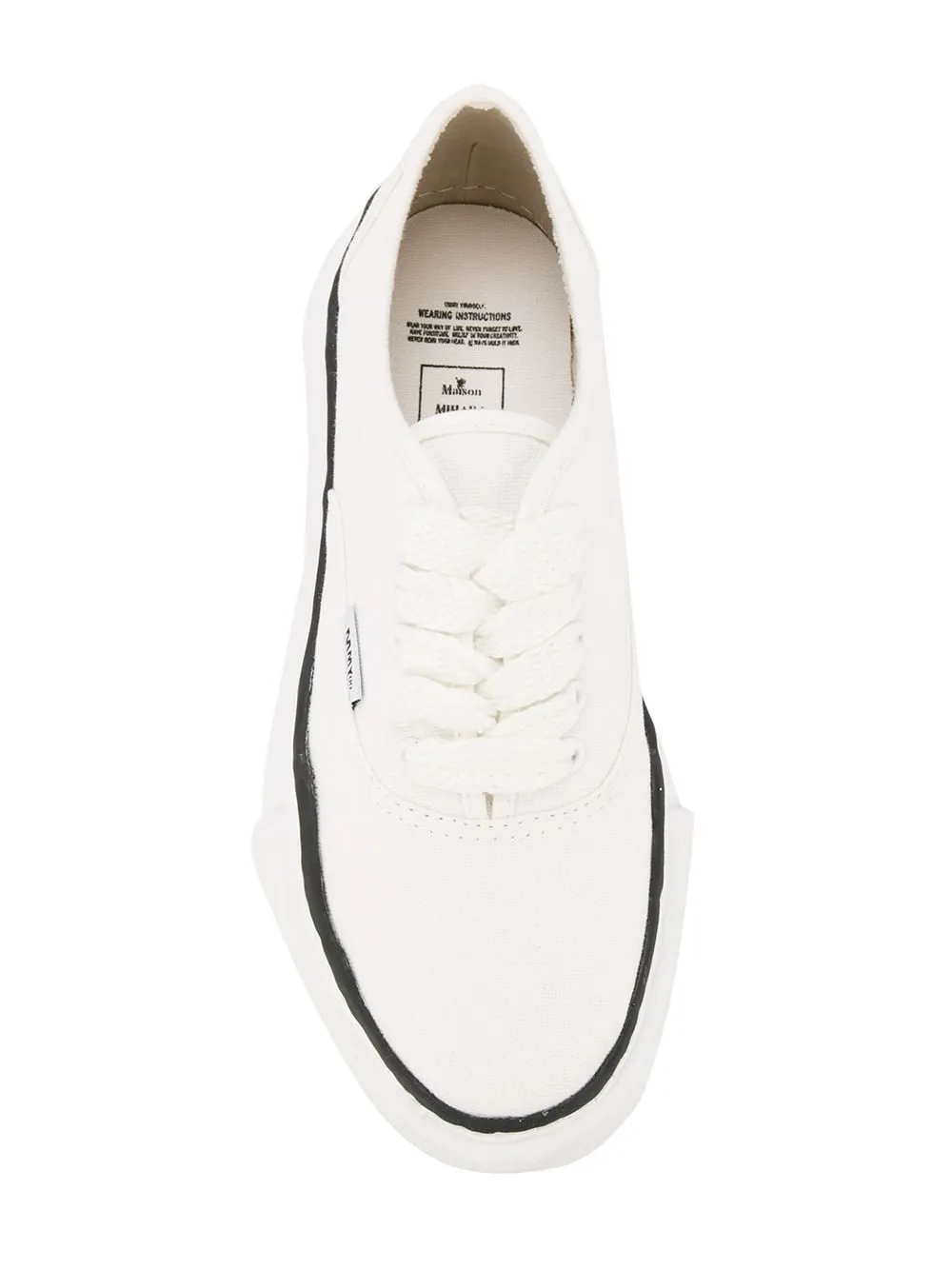 Maison Mihara Yasuhiro - Baskets  Baker OG Sole White