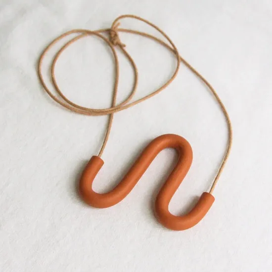 Mallory Necklace - Terra-cotta