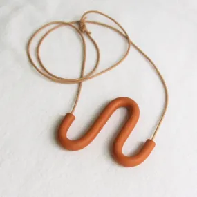 Mallory Necklace - Terra-cotta