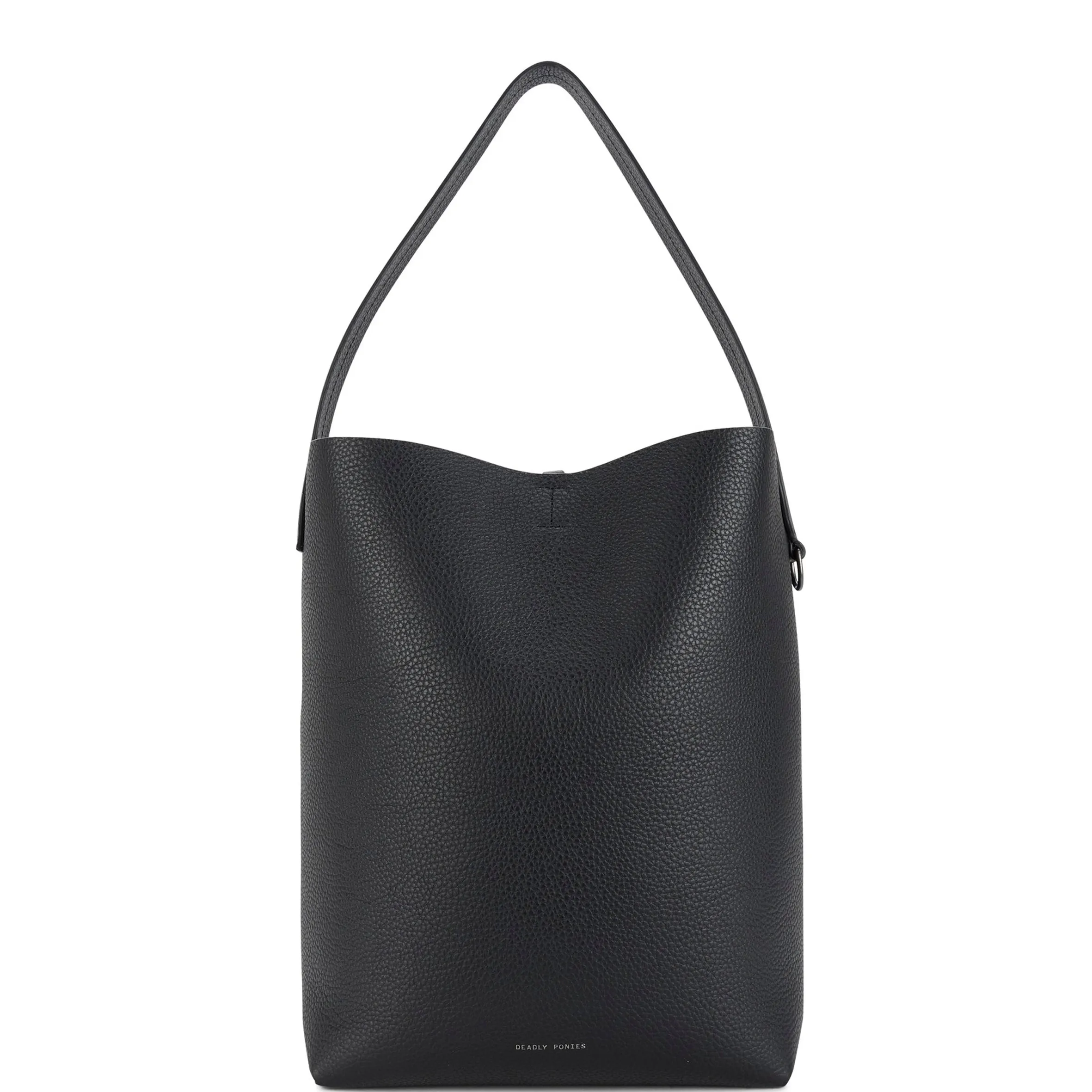 Mr Bellboy Tote Grained, Black/Gunmetal