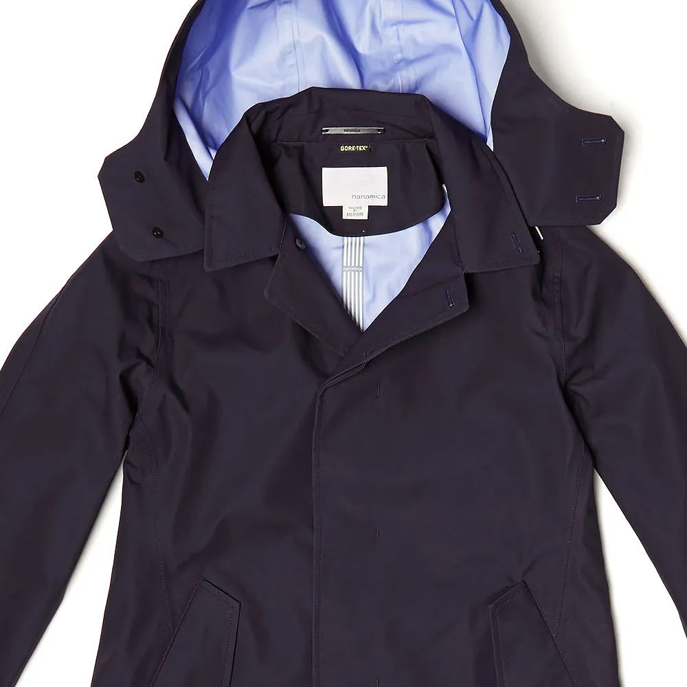 Nanamica Gore-tex Short Soutien Collar CoatNavy