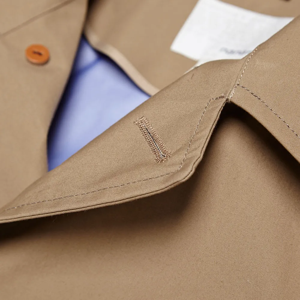 Nanamica Gore-Tex Soutien Collar CoatBeige