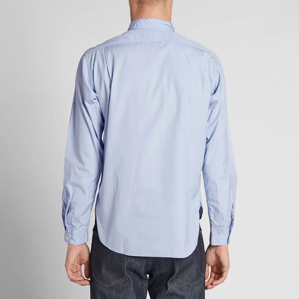 Nanamica Poplin Wind ShirtBlue