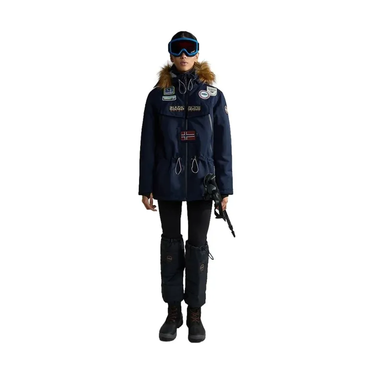 Napapijri NP0A4HH  Skidoo Open Giacca Multipach Unisex Blu