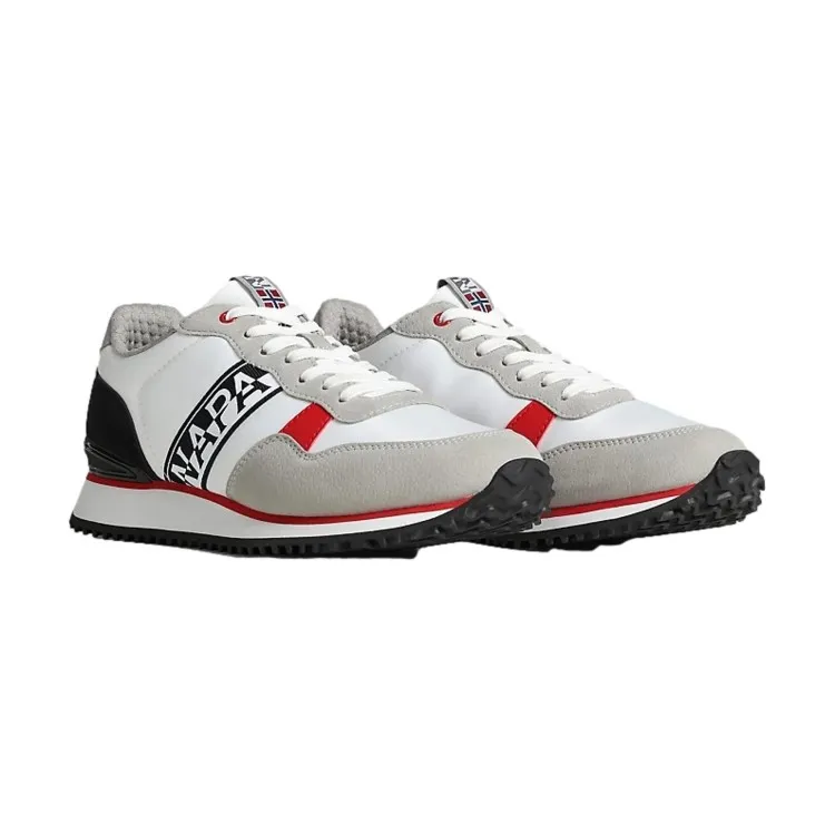 Napapijri S4COSMOS01 NP0A4HL501E1 Sneakers Uomo White Navy Red