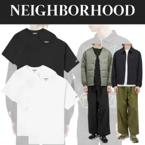 NEIGHBORHOOD  |Crew Neck Unisex Street Style Cotton Short Sleeves