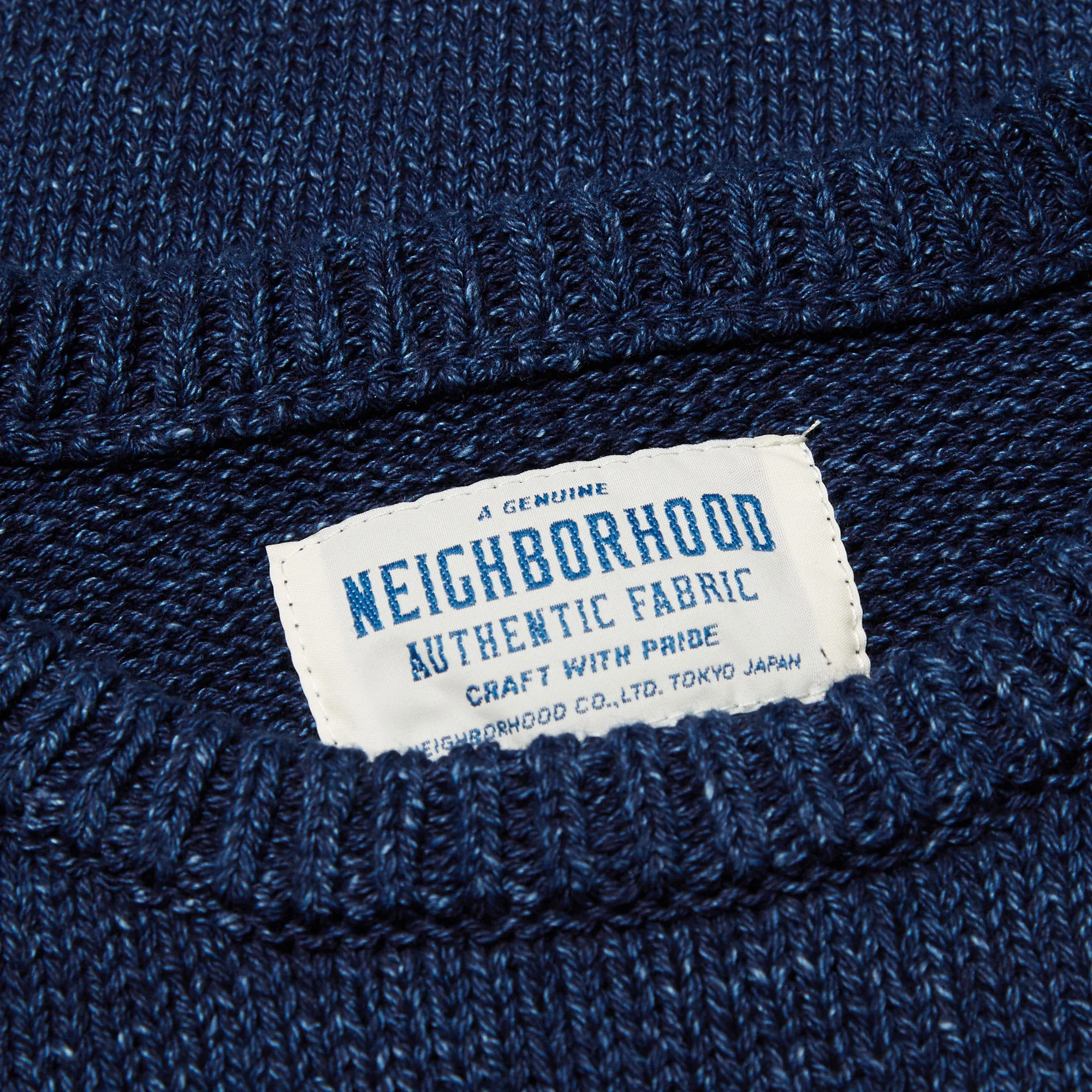 Neighborhood Fisherman Crew KnitIndigo