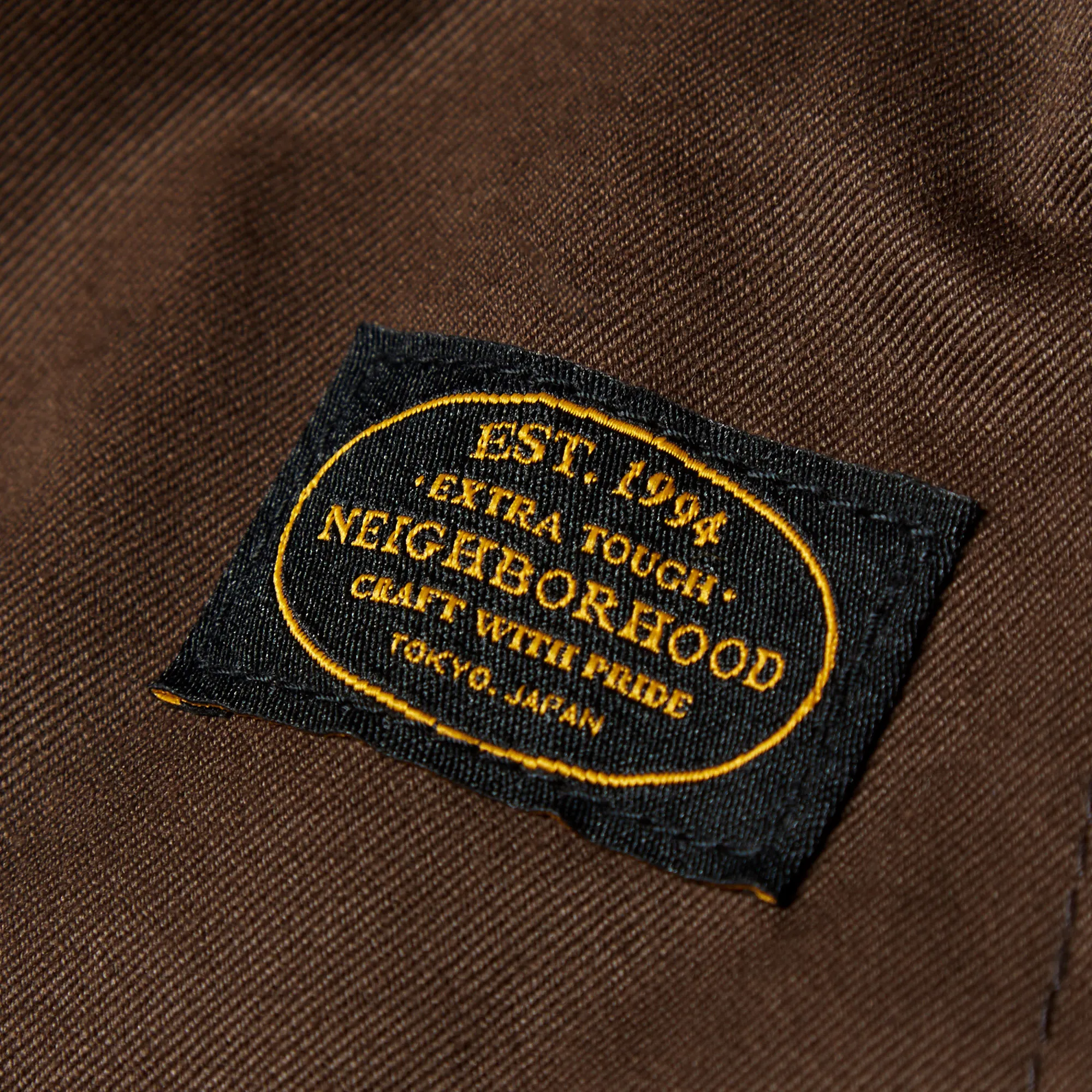 Neighborhood Kendall Work JacketBrown & White