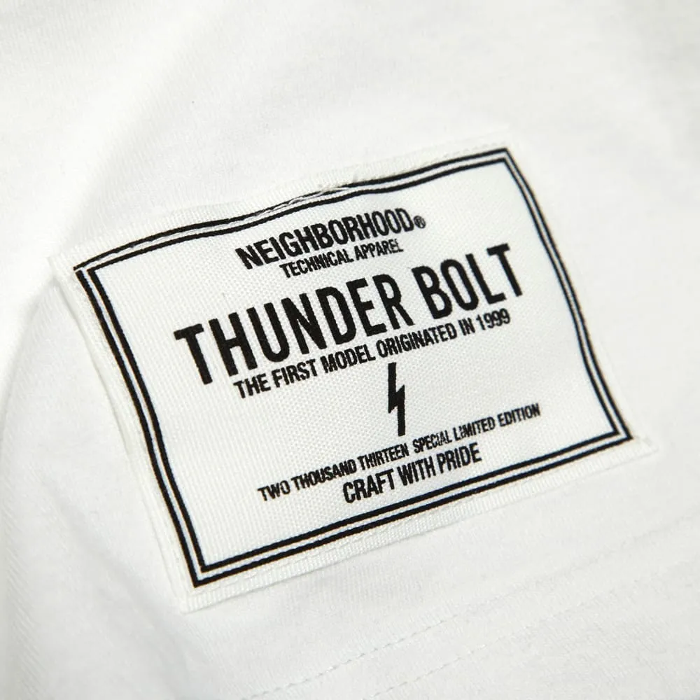 Neighborhood Thunderbolt TeeWhite