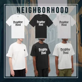 NEIGHBORHOOD  |Unisex Street Style Cotton Short Sleeves Logo T-Shirts