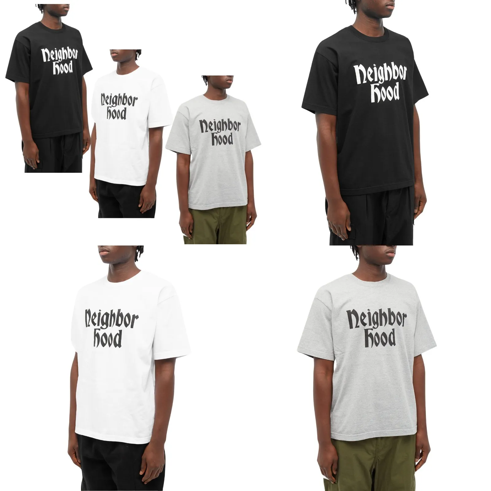 NEIGHBORHOOD  |Unisex Street Style Cotton Short Sleeves Logo T-Shirts