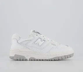 New Balance BB550 White Grey Trainers