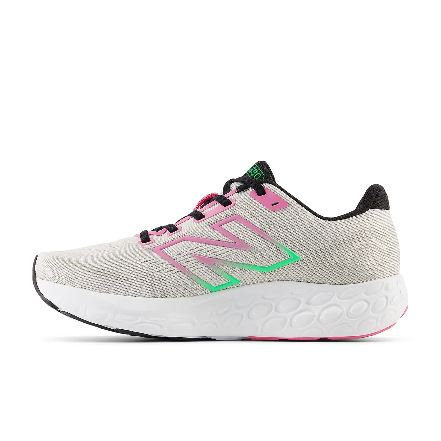 New Balance Fresh Foam 680v8  Grey Matter/Black/Real Pink