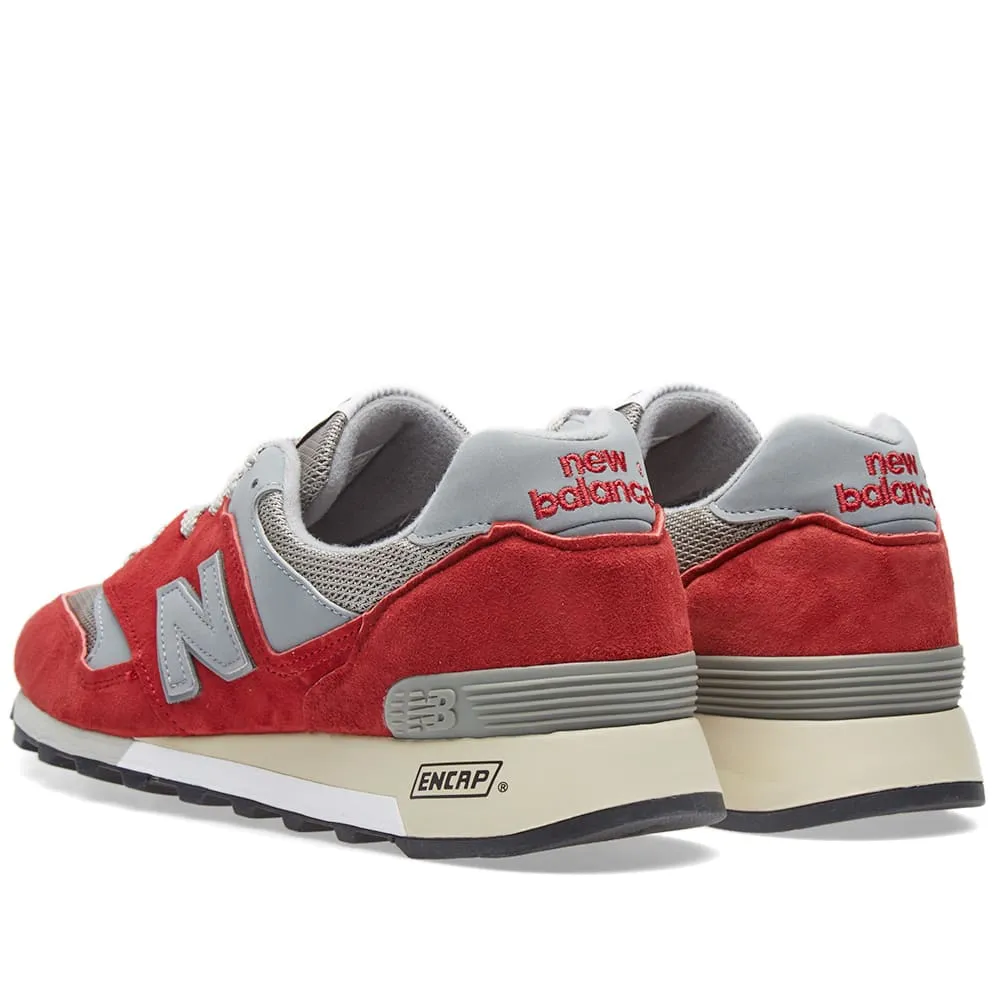 New Balance M577PSG - Made in EnglandRed & Grey