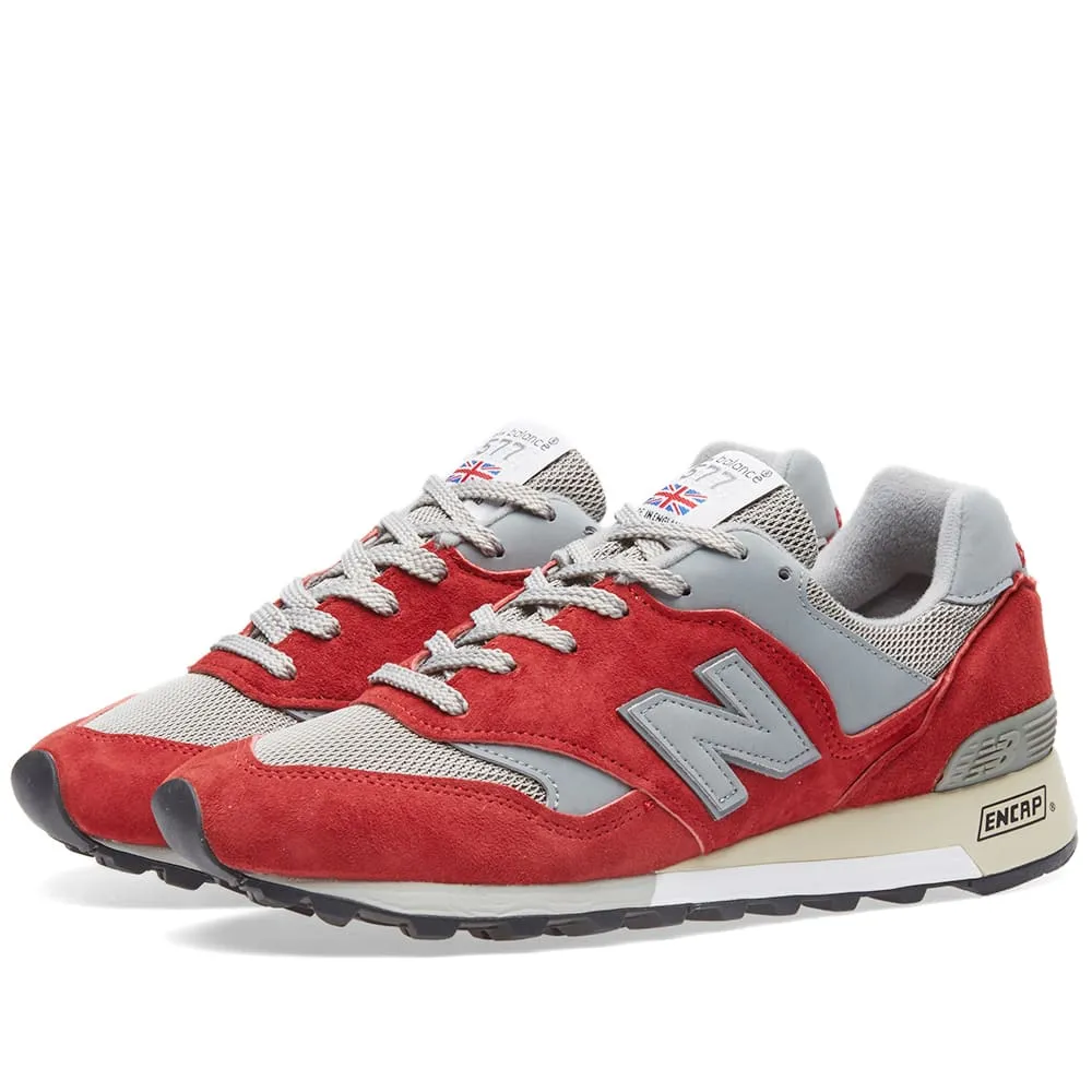 New Balance M577PSG - Made in EnglandRed & Grey