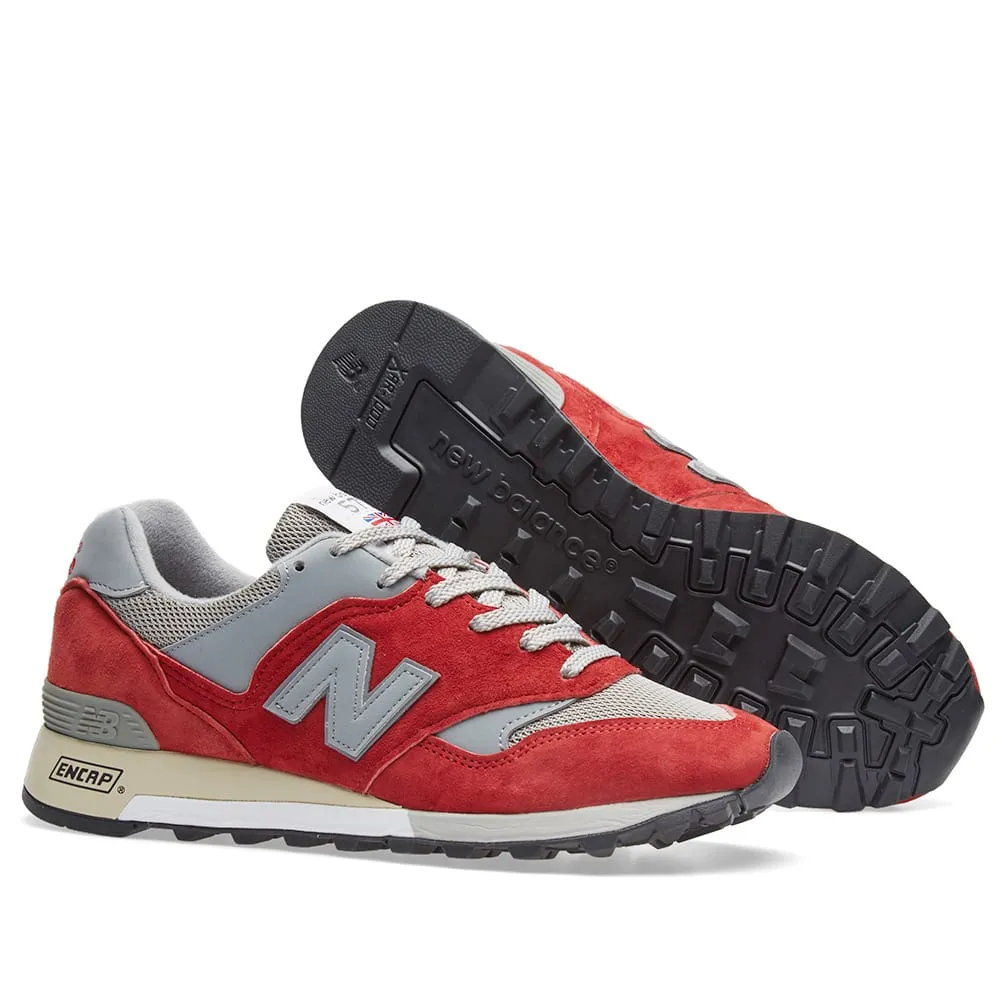 New Balance M577PSG - Made in EnglandRed & Grey