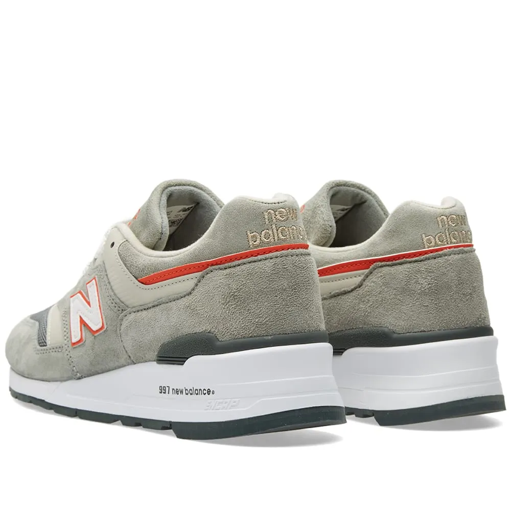 New Balance M997CHT - Made in the USAGrey & Orange