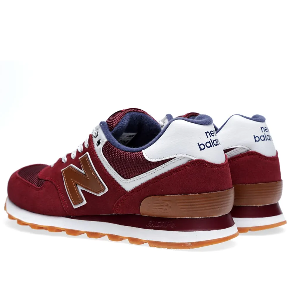 New Balance ML574CAO 'Canteen Pack'Burgundy