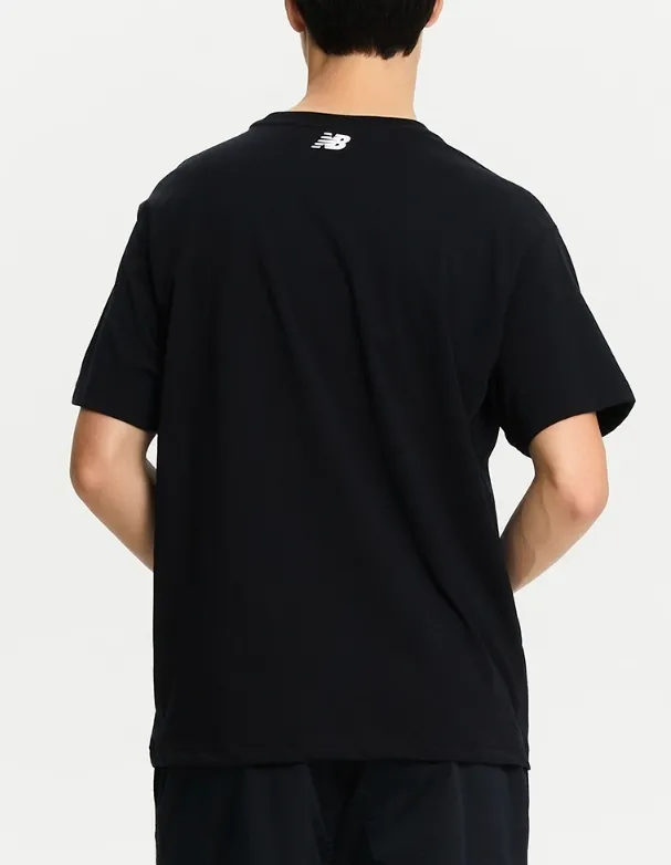 New Balance  |Unisex Street Style Cotton Logo T-Shirts