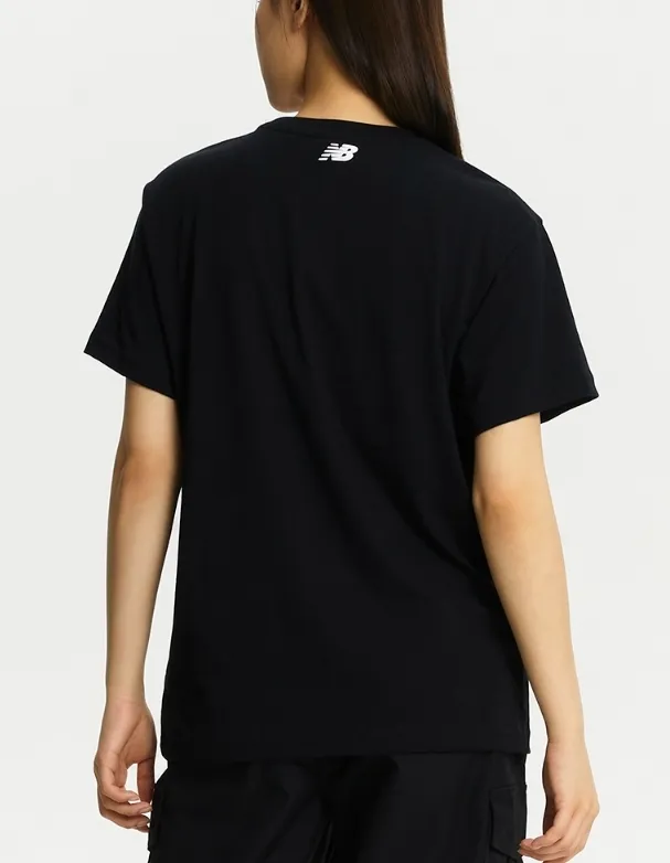 New Balance  |Unisex Street Style Cotton Logo T-Shirts