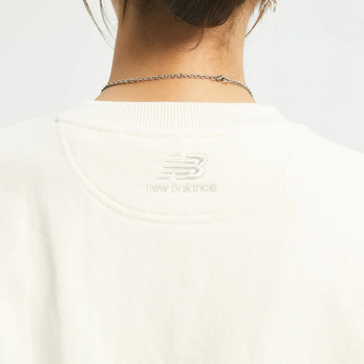 New Balance  |Unisex Street Style Logo Sweatshirts