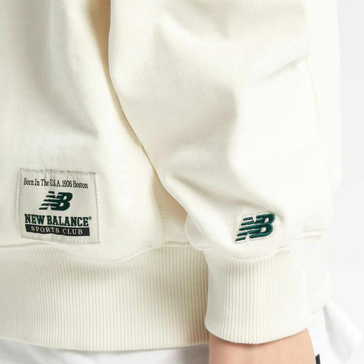 New Balance  |Unisex Street Style Logo Sweatshirts