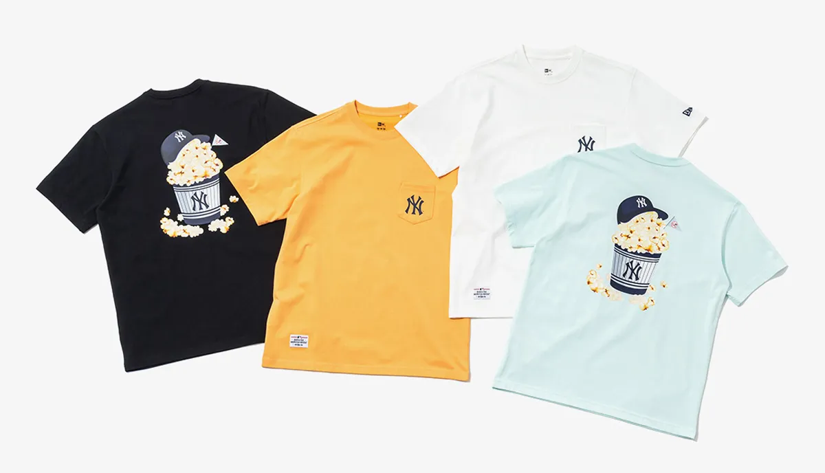 New Era  |Unisex Collaboration Cotton With Jewels Co-ord Logo T-Shirts