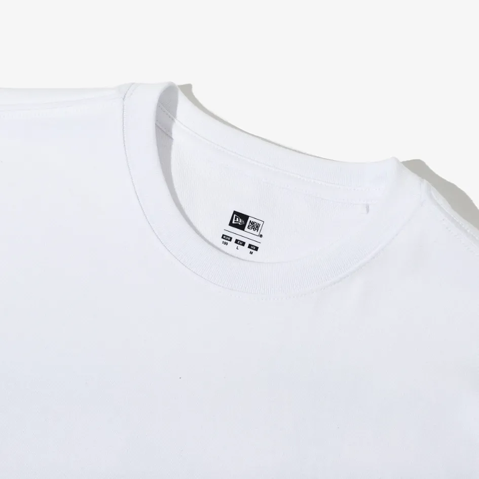 New Era  |Unisex Street Style Oversized Logo T-Shirts