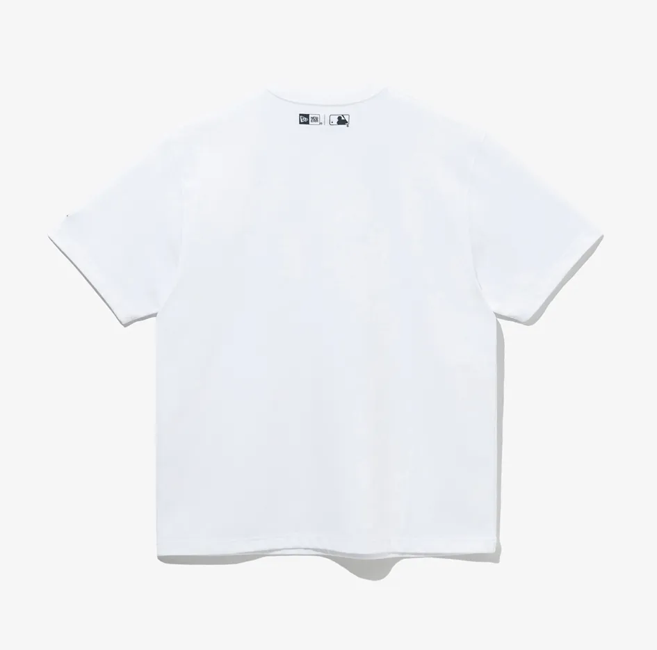 New Era  |Unisex Street Style Short Sleeves Oversized Logo T-Shirts