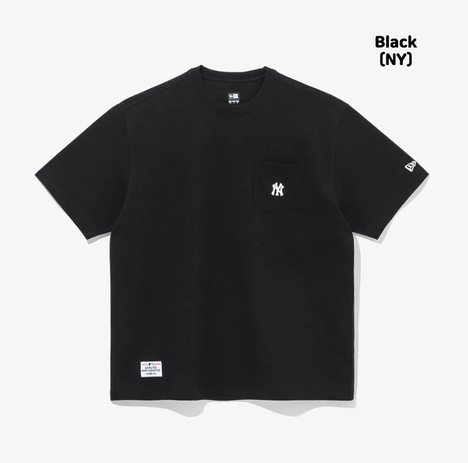 New Era  |Unisex Street Style Short Sleeves Oversized Logo T-Shirts