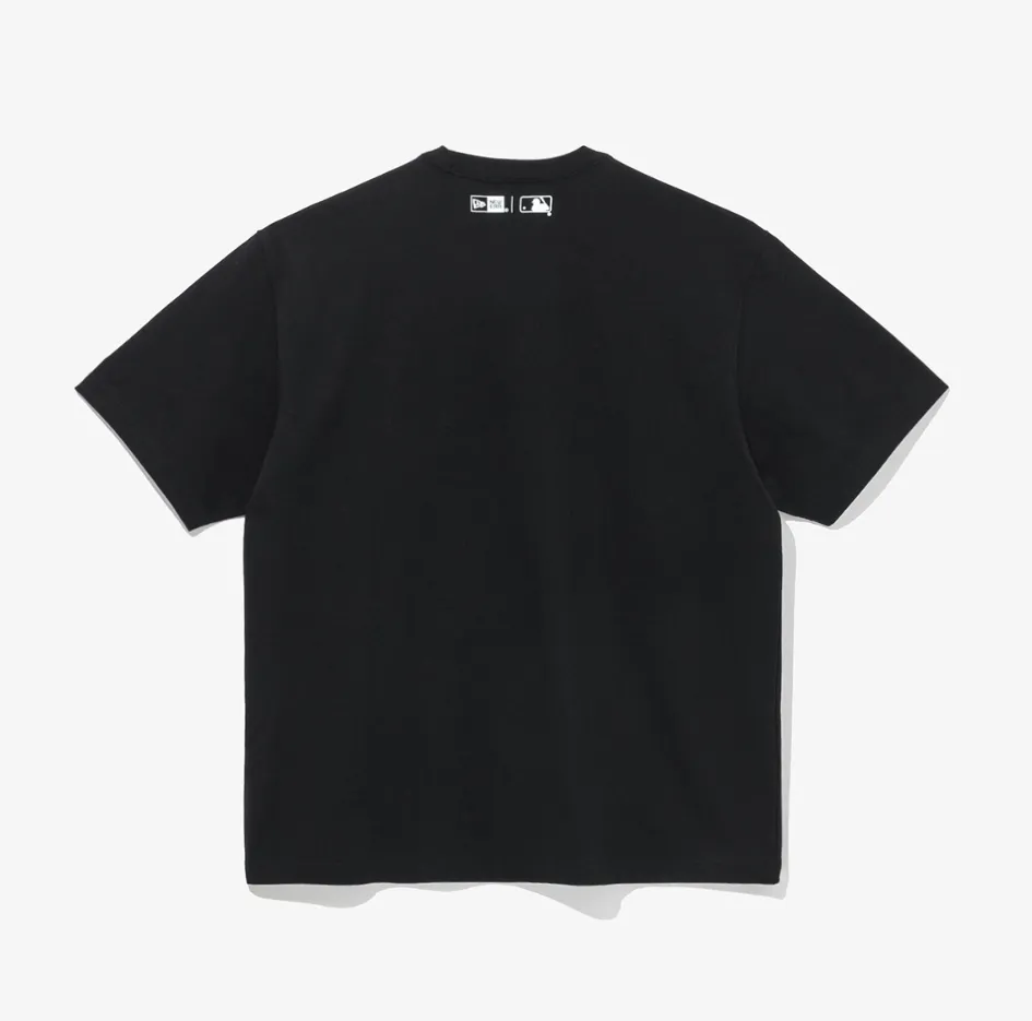 New Era  |Unisex Street Style Short Sleeves Oversized Logo T-Shirts