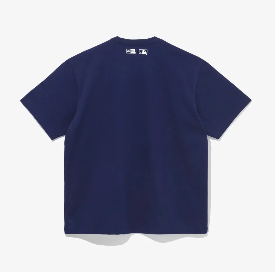 New Era  |Unisex Street Style Short Sleeves Oversized Logo T-Shirts