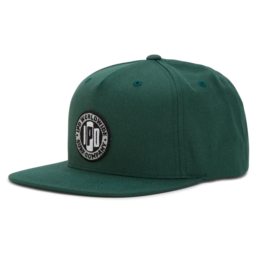 NINE TO FIVE STRUCTURED COTTON TWILL SNAPBACK HAT